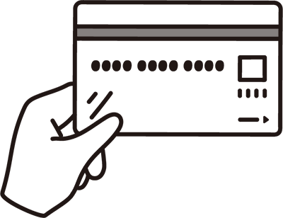 クレジットカードのイラスト